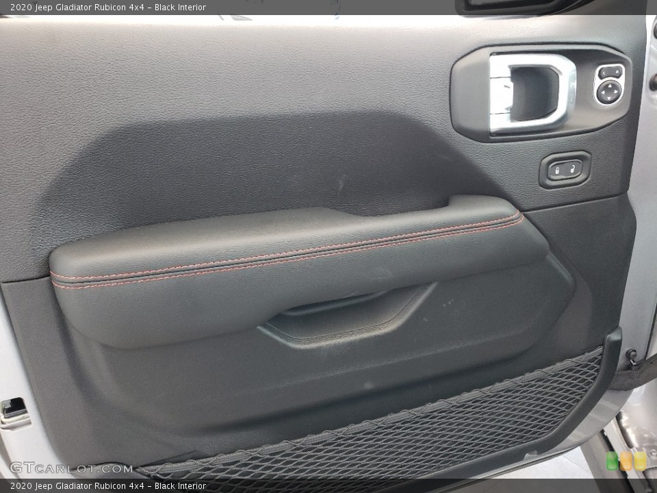 Black Interior Door Panel for the 2020 Jeep Gladiator Rubicon 4x4 #133576174