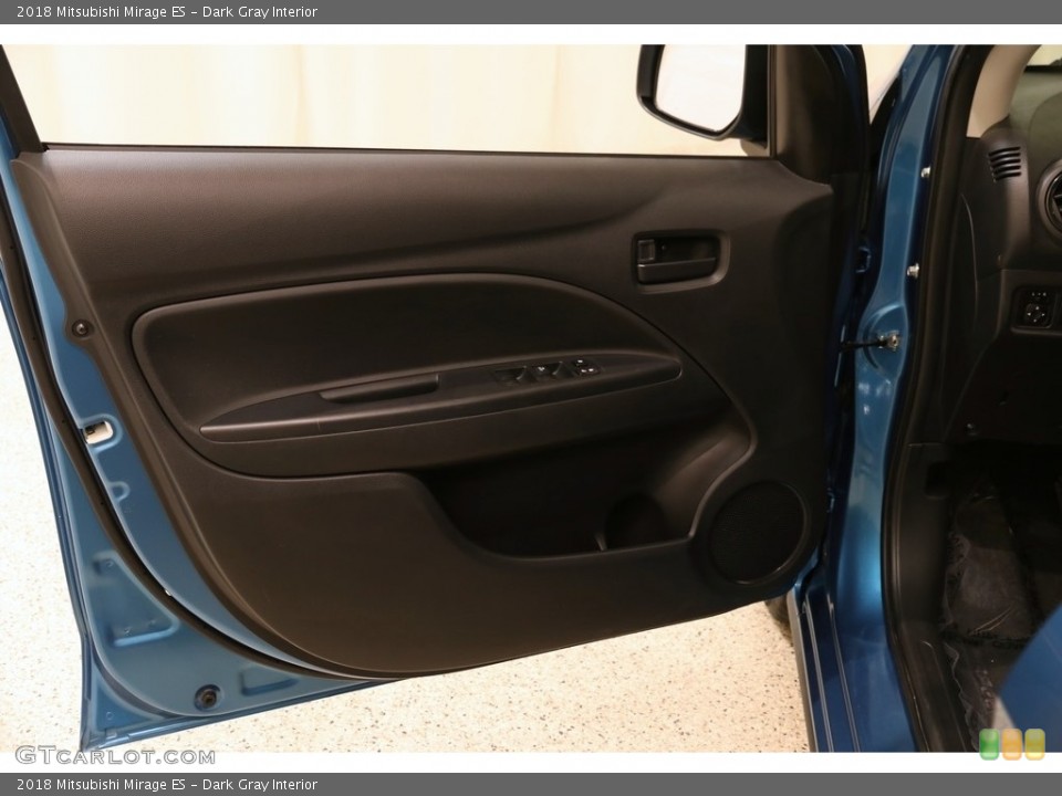 Dark Gray Interior Door Panel for the 2018 Mitsubishi Mirage ES #133579429