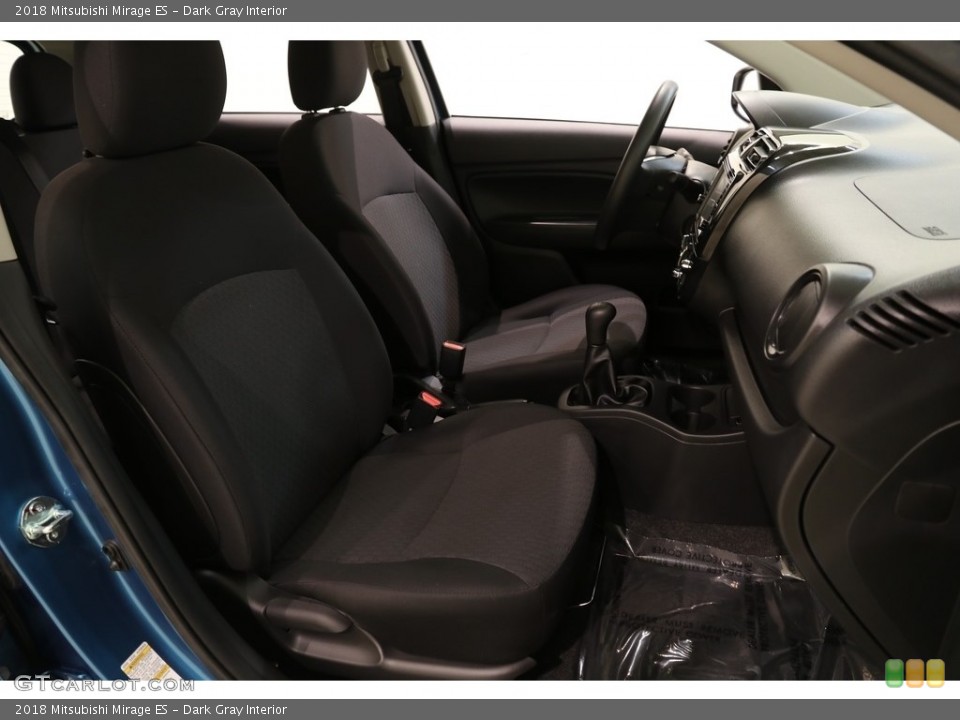 Dark Gray Interior Front Seat for the 2018 Mitsubishi Mirage ES #133579582