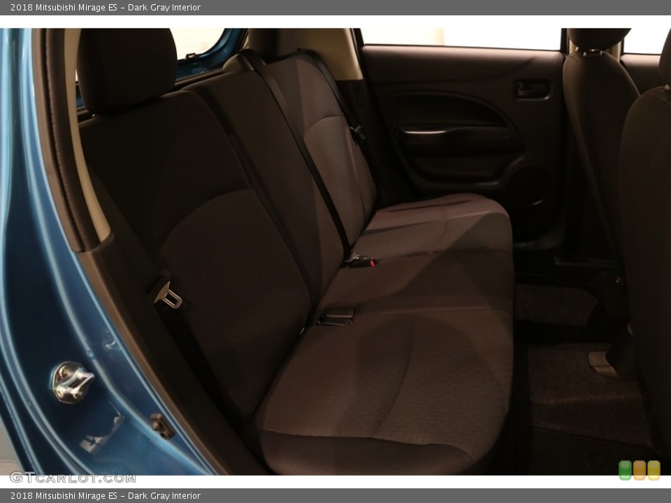 Dark Gray Interior Rear Seat for the 2018 Mitsubishi Mirage ES #133579597