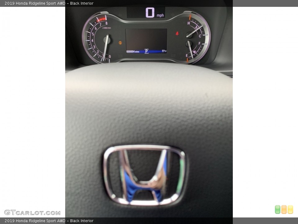 Black Interior Gauges for the 2019 Honda Ridgeline Sport AWD #133582996