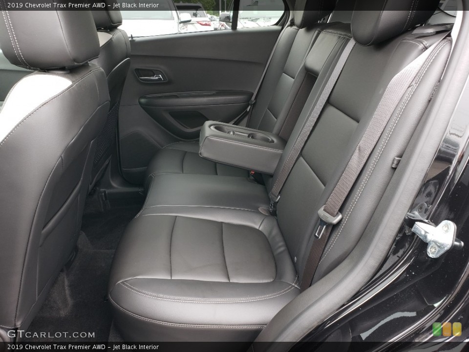 Jet Black Interior Rear Seat for the 2019 Chevrolet Trax Premier AWD #133603121