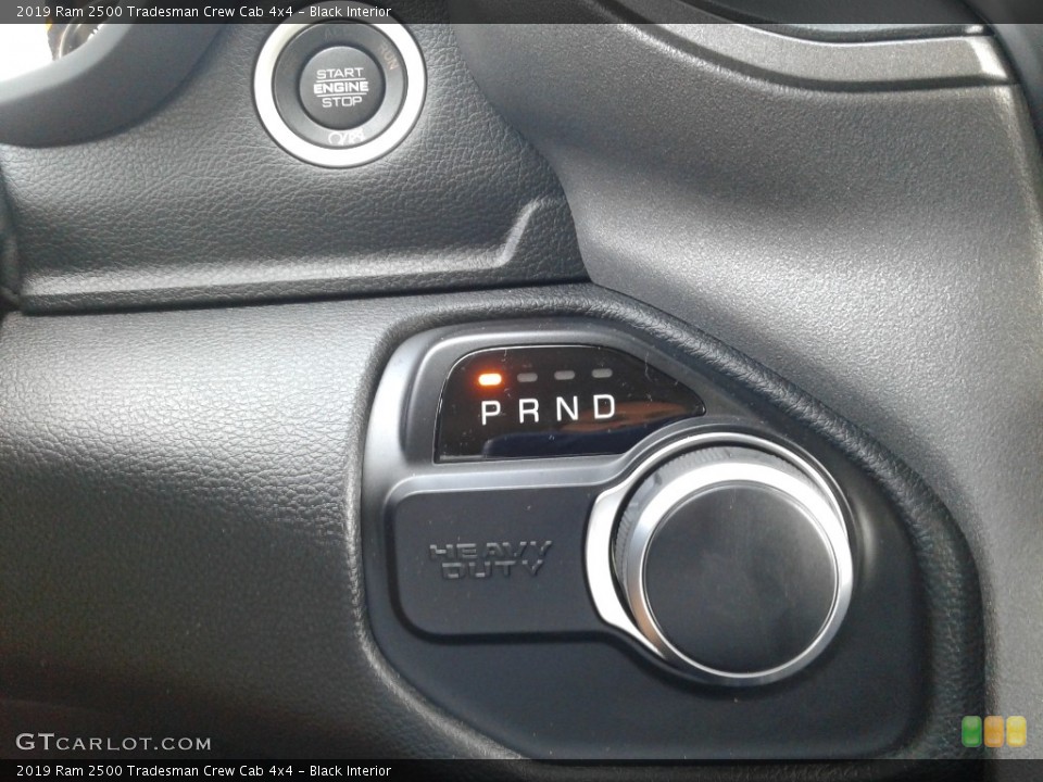 Black Interior Transmission for the 2019 Ram 2500 Tradesman Crew Cab 4x4 #133610930