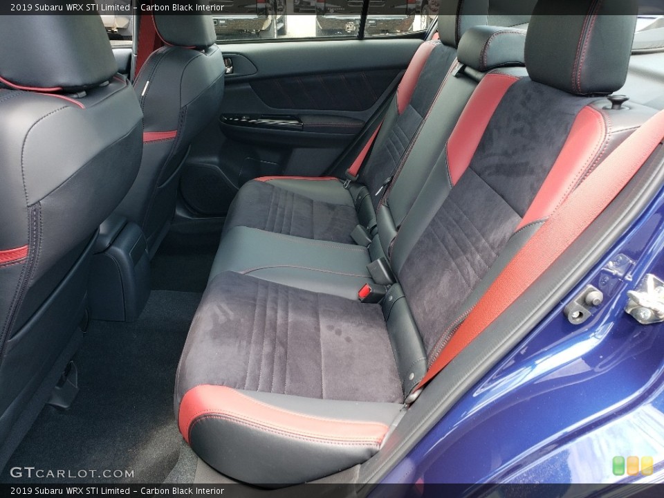 Carbon Black Interior Rear Seat for the 2019 Subaru WRX STI Limited #133611980