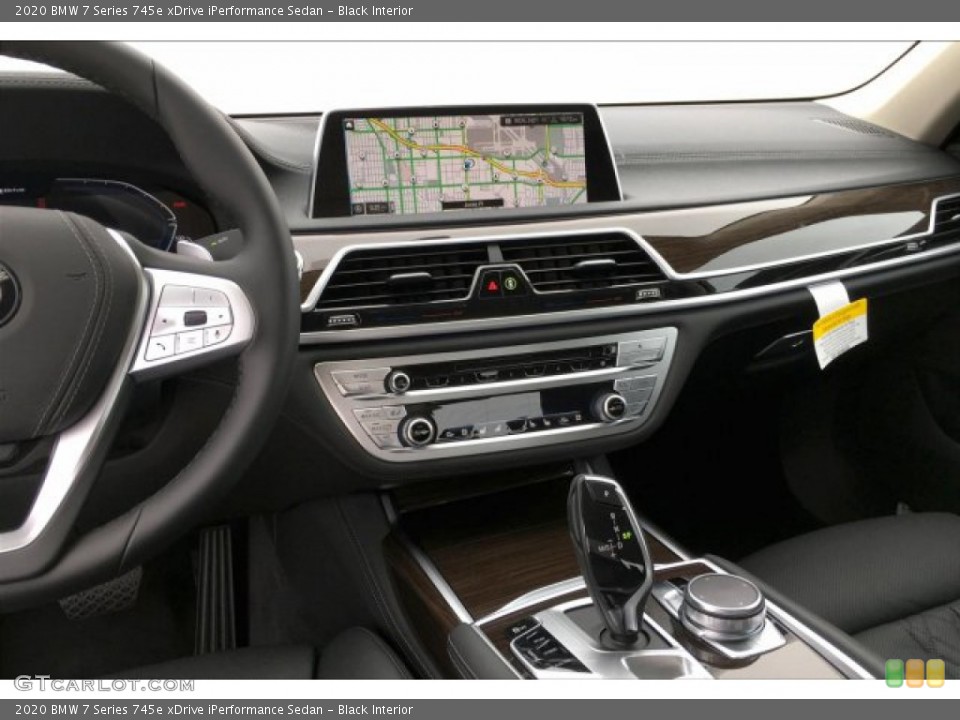 Black Interior Dashboard for the 2020 BMW 7 Series 745e xDrive iPerformance Sedan #133617560