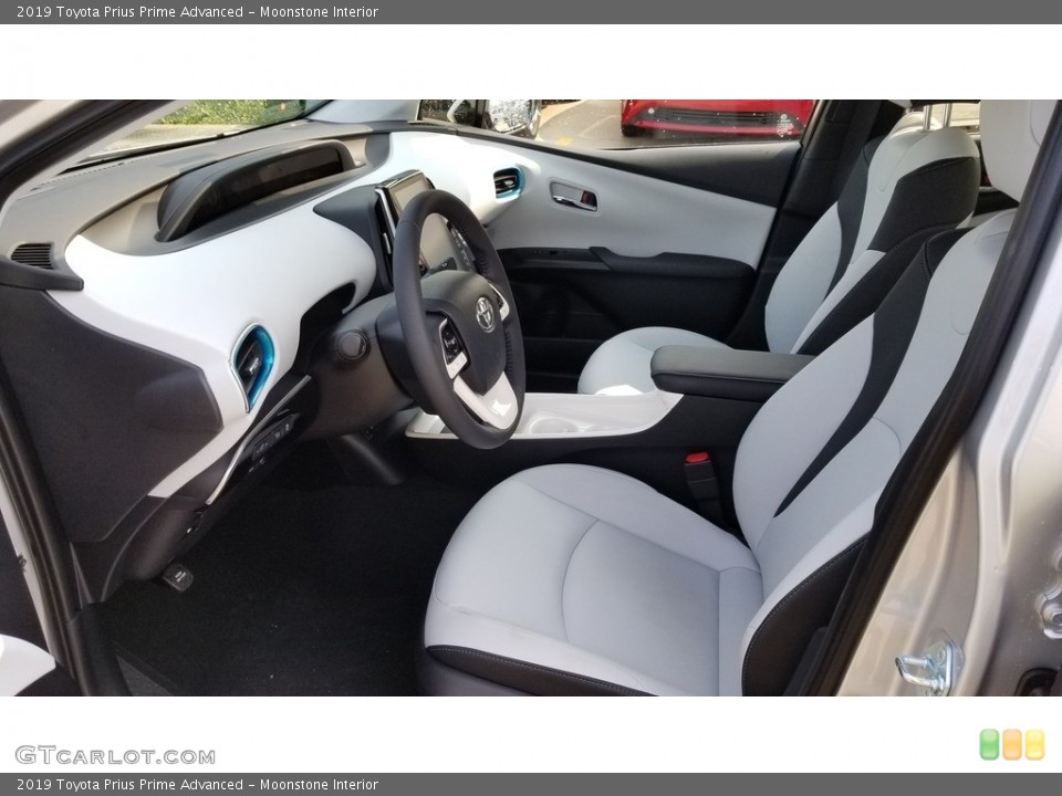 Moonstone Interior Front Seat for the 2019 Toyota Prius Prime Advanced #133627876