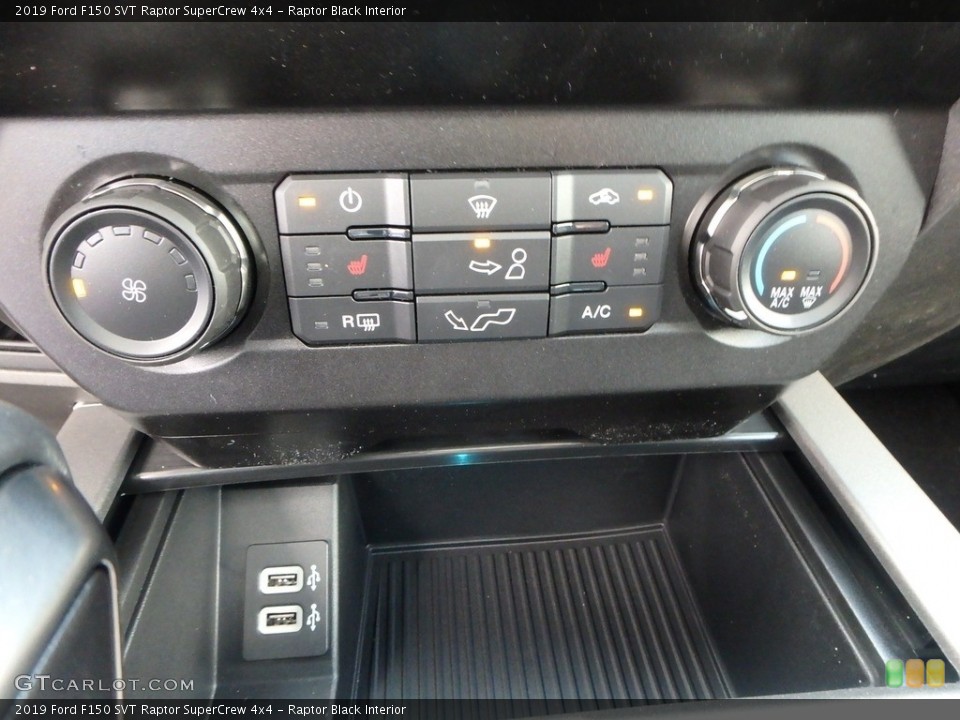 Raptor Black Interior Controls for the 2019 Ford F150 SVT Raptor SuperCrew 4x4 #133635934