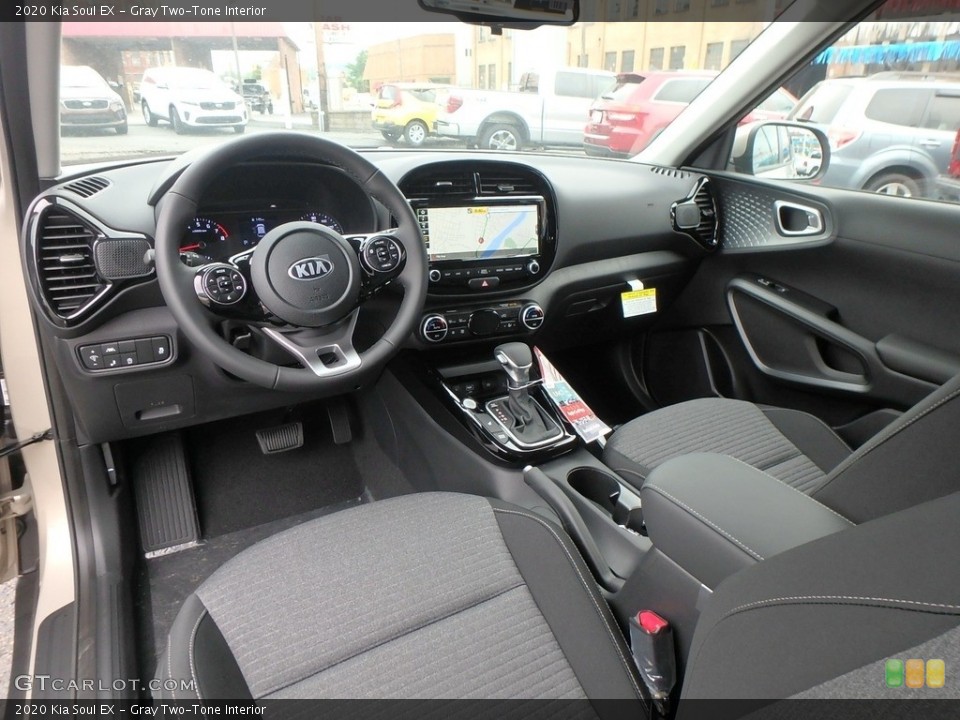 Gray Two-Tone Interior Photo for the 2020 Kia Soul EX #133636733