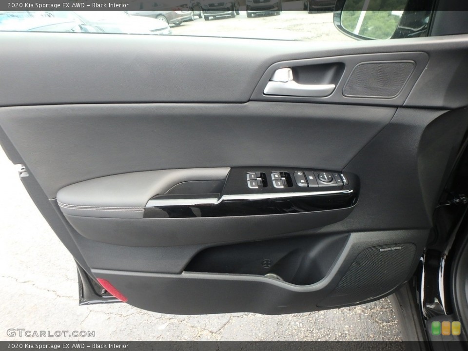 Black Interior Door Panel for the 2020 Kia Sportage EX AWD #133637872