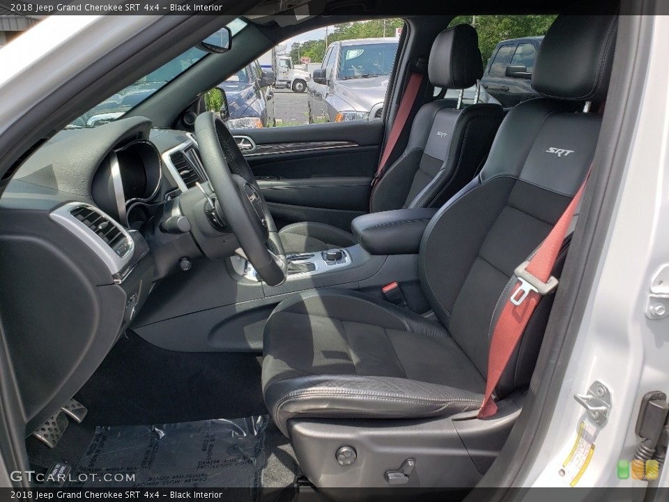 Black Interior Photo for the 2018 Jeep Grand Cherokee SRT 4x4 #133639105