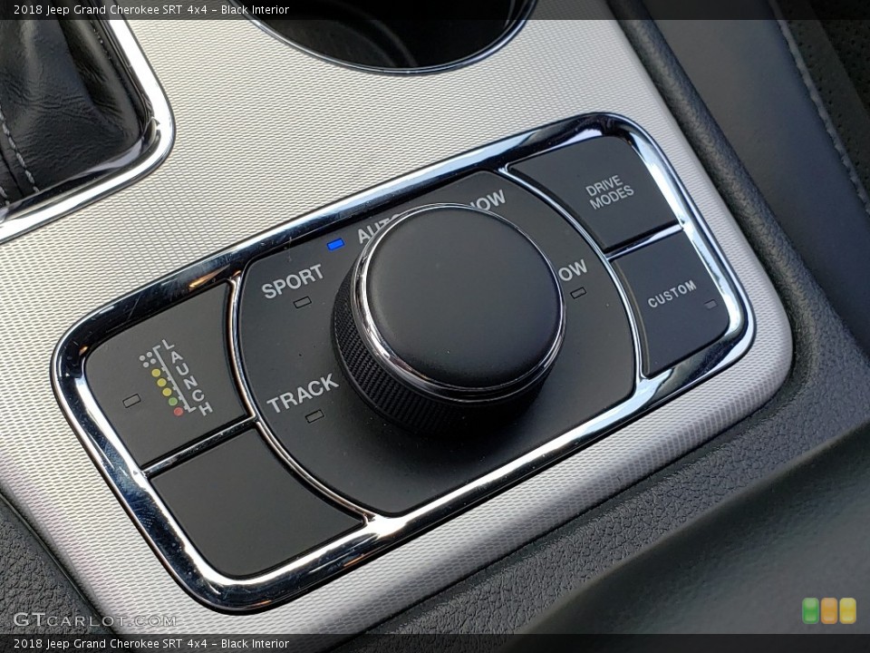 Black Interior Controls for the 2018 Jeep Grand Cherokee SRT 4x4 #133639180