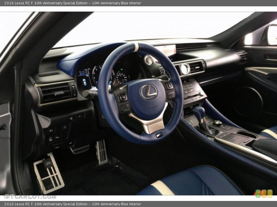 10th Anniversary Blue Interior Dashboard for the 2019 Lexus RC F 10th Anniversary Special Edition #133639957