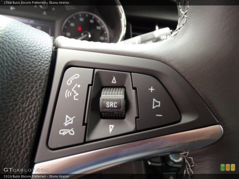 Ebony Interior Steering Wheel for the 2019 Buick Encore Preferred #133649868