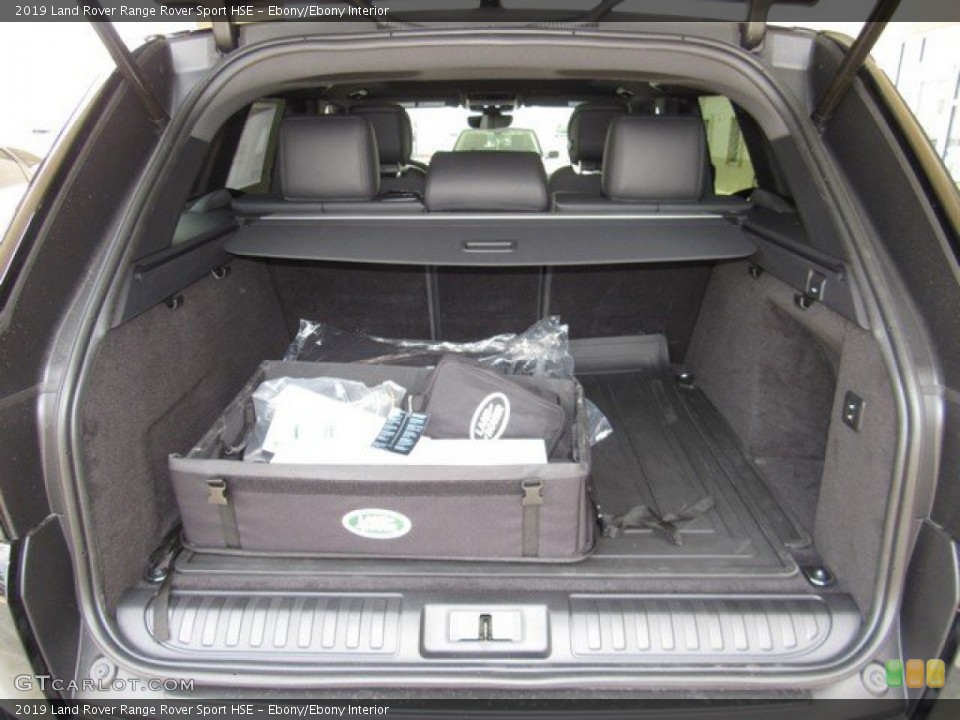 Ebony/Ebony Interior Trunk for the 2019 Land Rover Range Rover Sport HSE #133657577