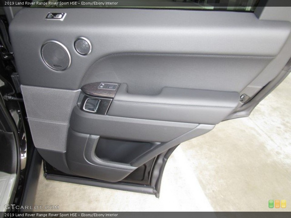 Ebony/Ebony Interior Door Panel for the 2019 Land Rover Range Rover Sport HSE #133657628