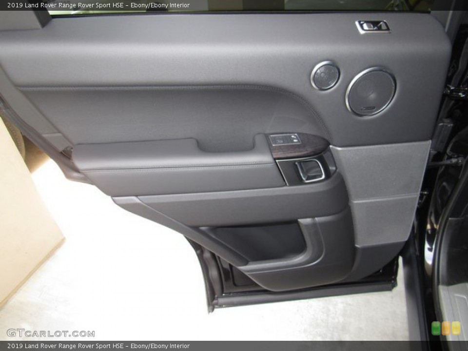 Ebony/Ebony Interior Door Panel for the 2019 Land Rover Range Rover Sport HSE #133657639