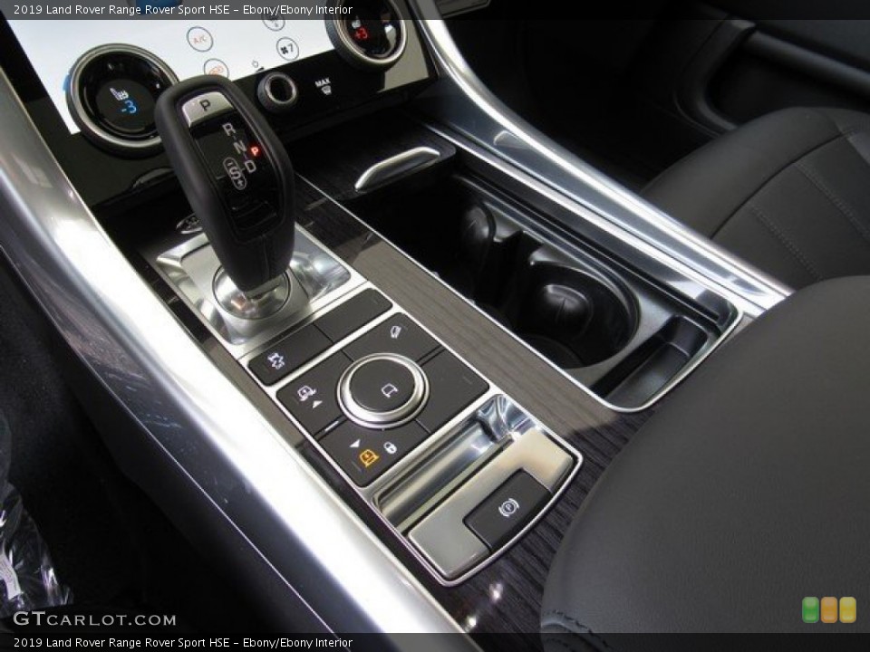 Ebony/Ebony Interior Transmission for the 2019 Land Rover Range Rover Sport HSE #133657854