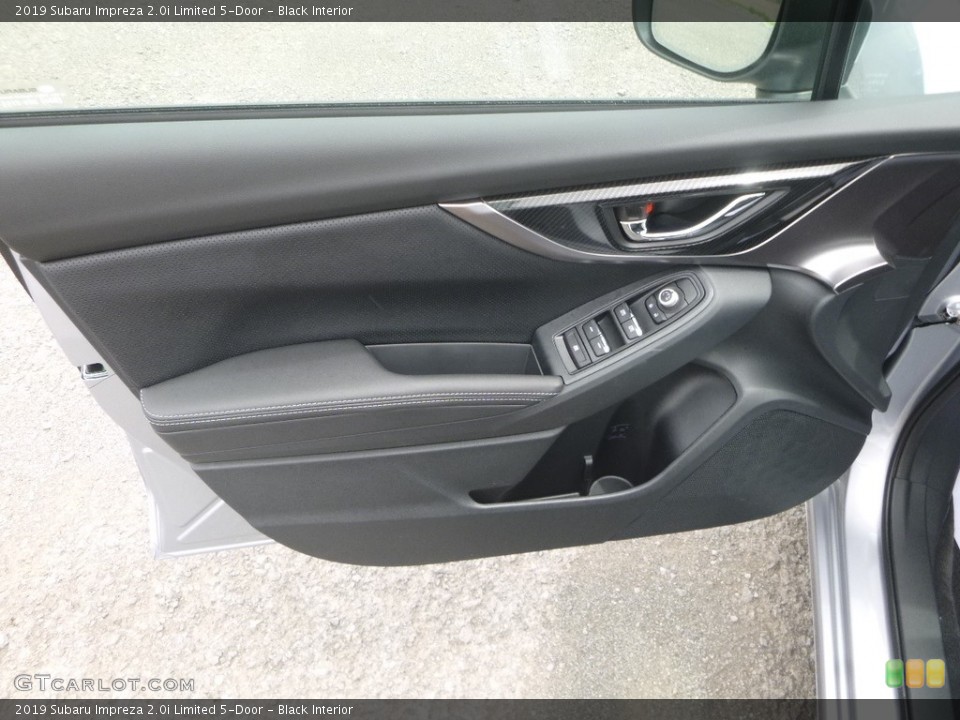 Black Interior Door Panel for the 2019 Subaru Impreza 2.0i Limited 5-Door #133668160
