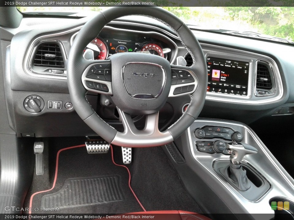 Demonic Red/Black Interior Dashboard for the 2019 Dodge Challenger SRT Hellcat Redeye Widebody #133671082