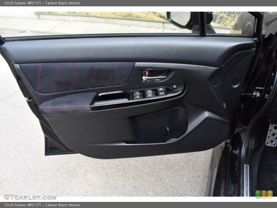 Carbon Black Interior Door Panel for the 2018 Subaru WRX STI #133691055