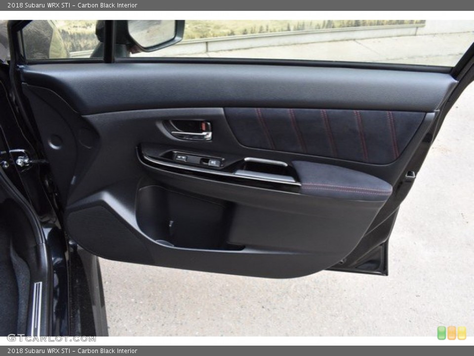 Carbon Black Interior Door Panel for the 2018 Subaru WRX STI #133691070