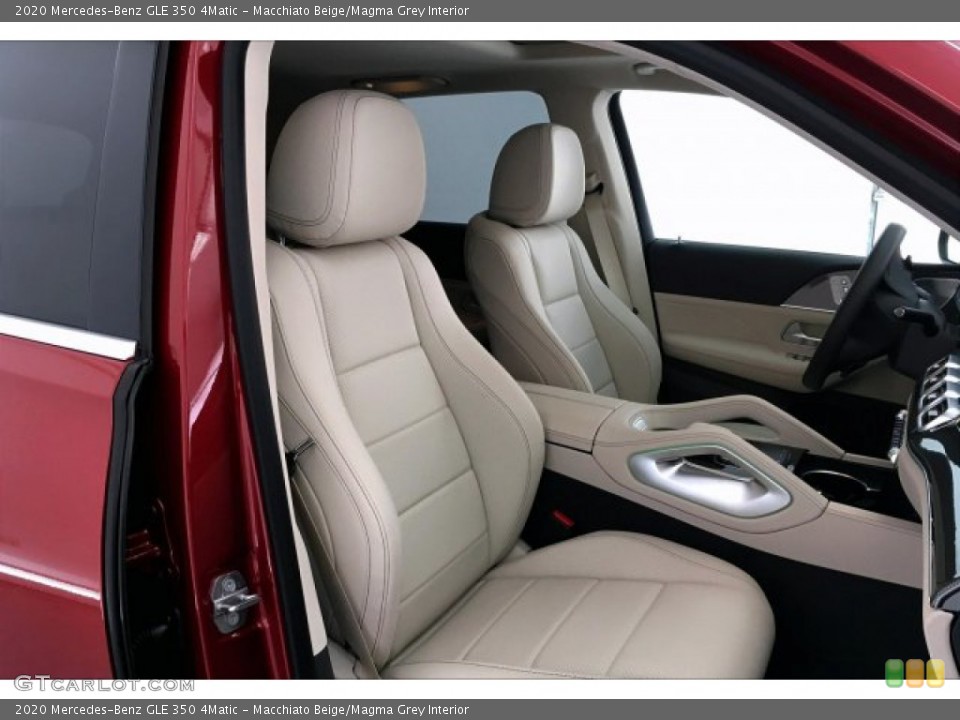 Macchiato Beige/Magma Grey Interior Front Seat for the 2020 Mercedes-Benz GLE 350 4Matic #133693248