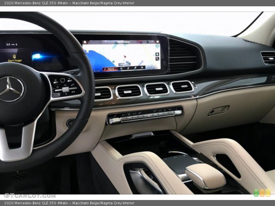 Macchiato Beige/Magma Grey Interior Dashboard for the 2020 Mercedes-Benz GLE 350 4Matic #133693257