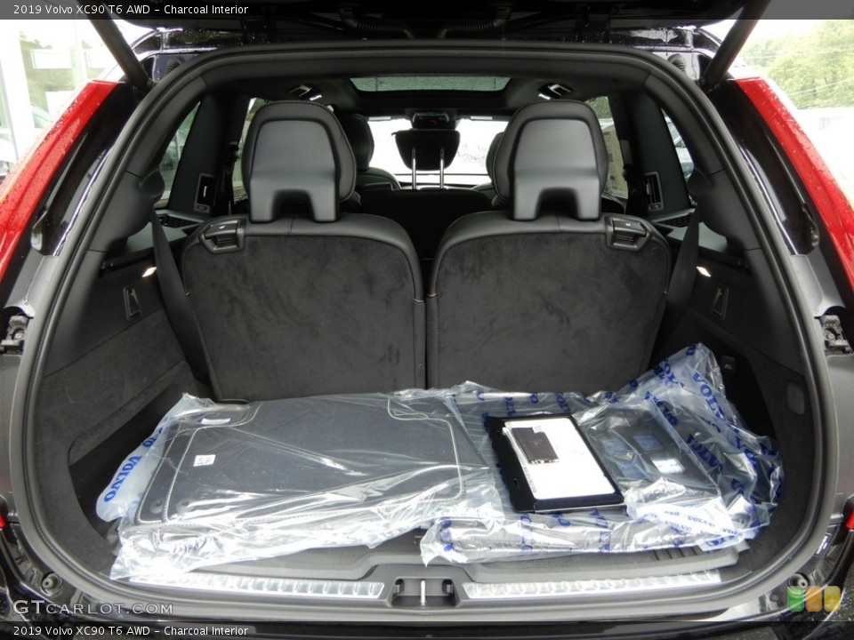 Charcoal Interior Trunk for the 2019 Volvo XC90 T6 AWD #133694196