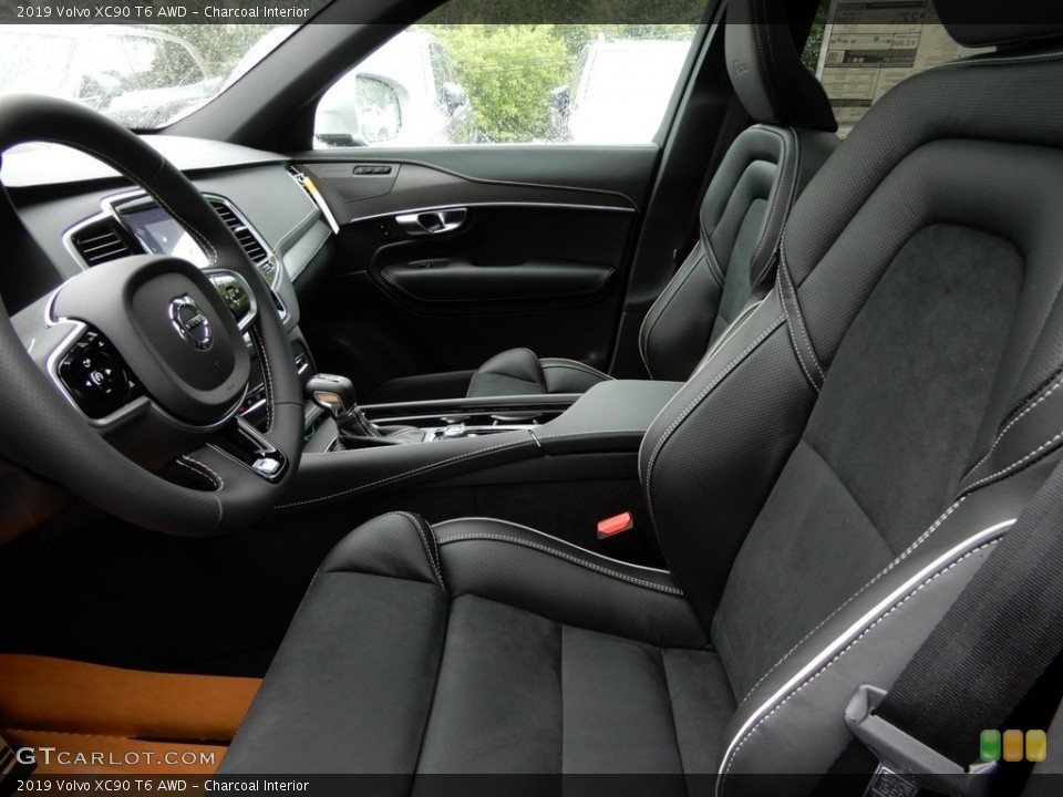 Charcoal Interior Front Seat for the 2019 Volvo XC90 T6 AWD #133694283