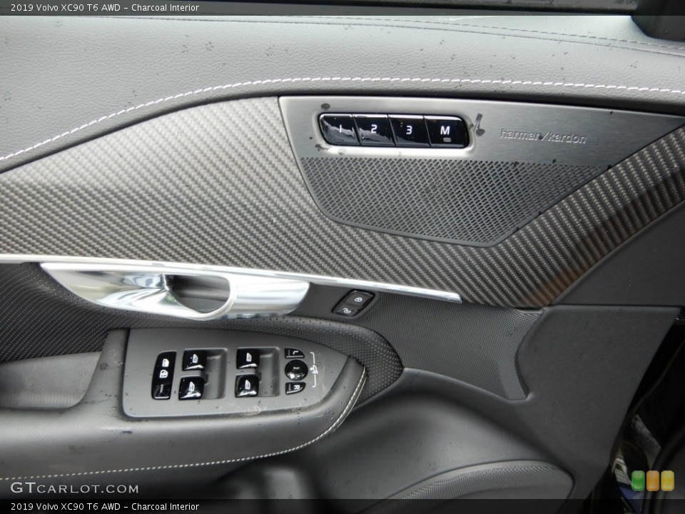 Charcoal Interior Door Panel for the 2019 Volvo XC90 T6 AWD #133694351