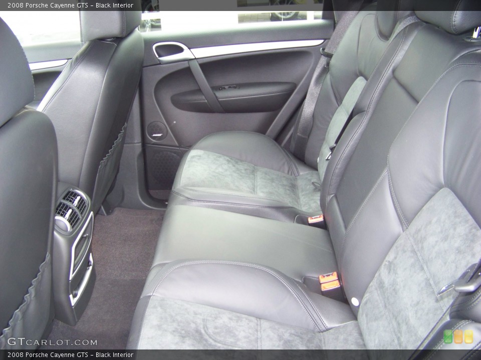 Black Interior Photo for the 2008 Porsche Cayenne GTS #133699