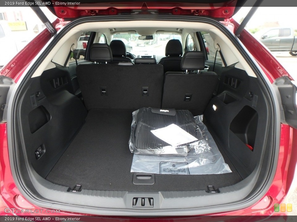 Ebony Interior Trunk for the 2019 Ford Edge SEL AWD #133699215