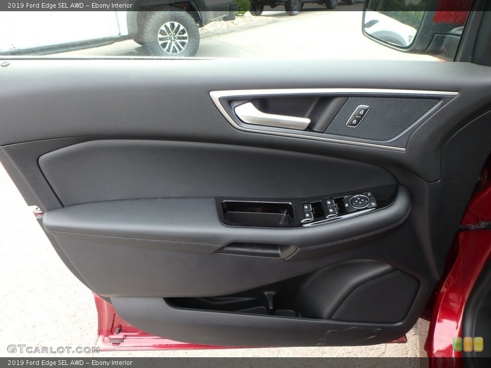 Ebony Interior Door Panel for the 2019 Ford Edge SEL AWD #133699368