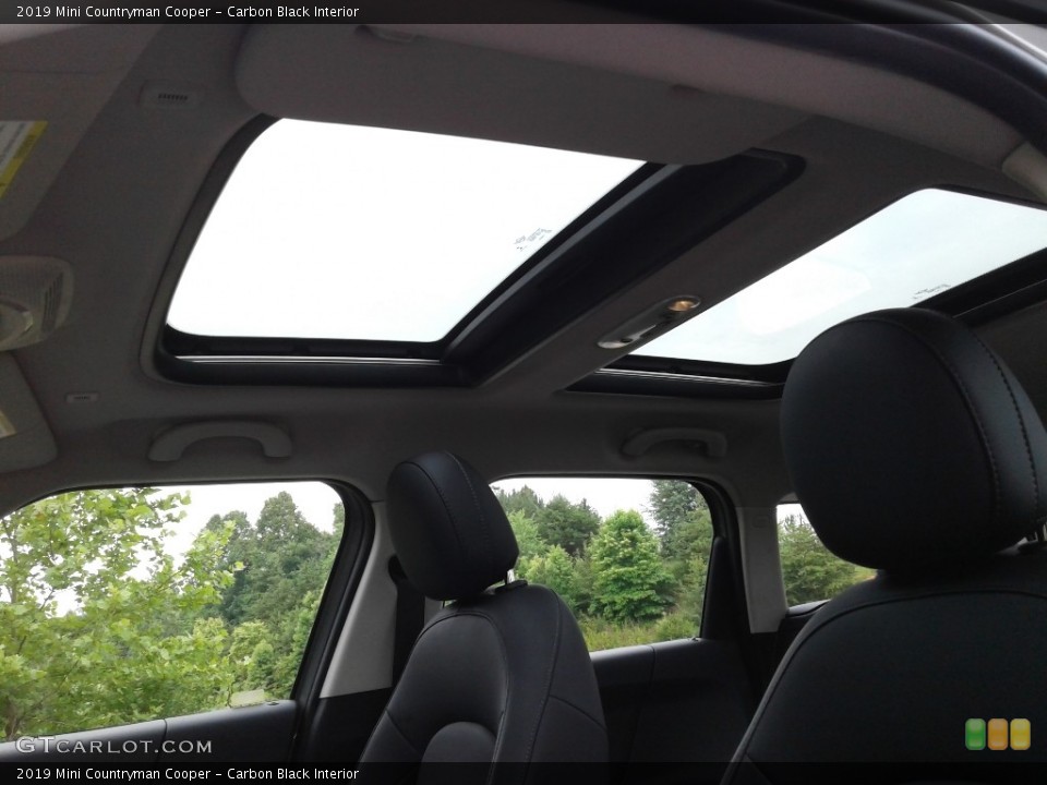 Carbon Black Interior Sunroof for the 2019 Mini Countryman Cooper #133701285