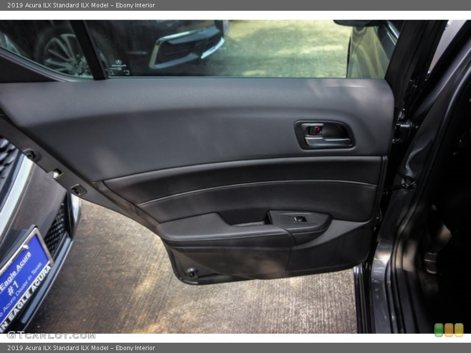 Ebony Interior Door Panel for the 2019 Acura ILX  #133701864