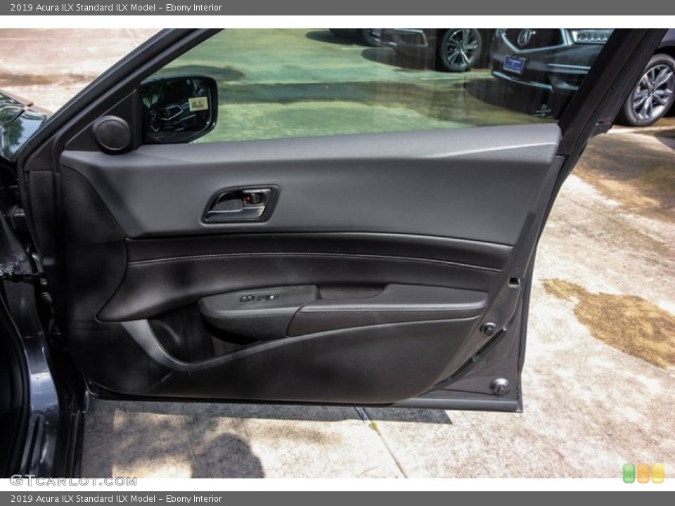 Ebony Interior Door Panel for the 2019 Acura ILX  #133701957