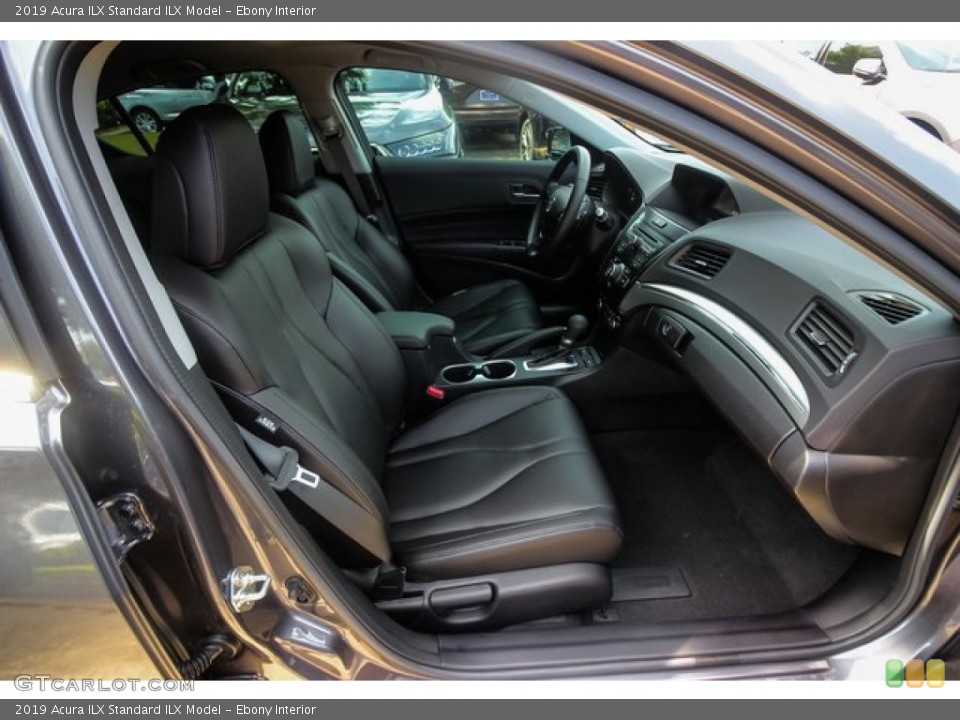Ebony Interior Front Seat for the 2019 Acura ILX  #133701975