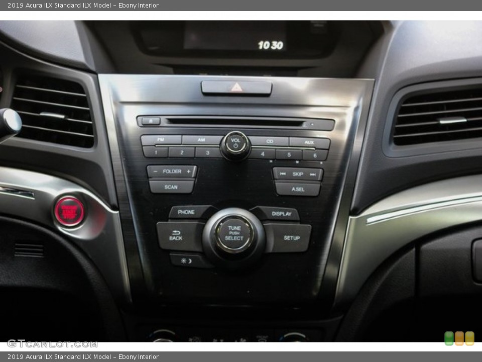 Ebony Interior Controls for the 2019 Acura ILX  #133702068