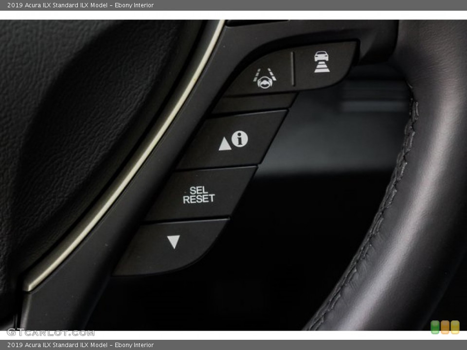 Ebony Interior Steering Wheel for the 2019 Acura ILX  #133702176