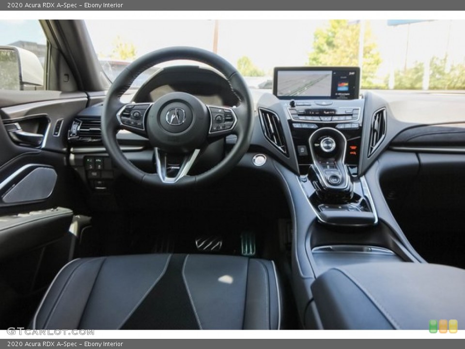 Ebony Interior Dashboard for the 2020 Acura RDX A-Spec #133703577