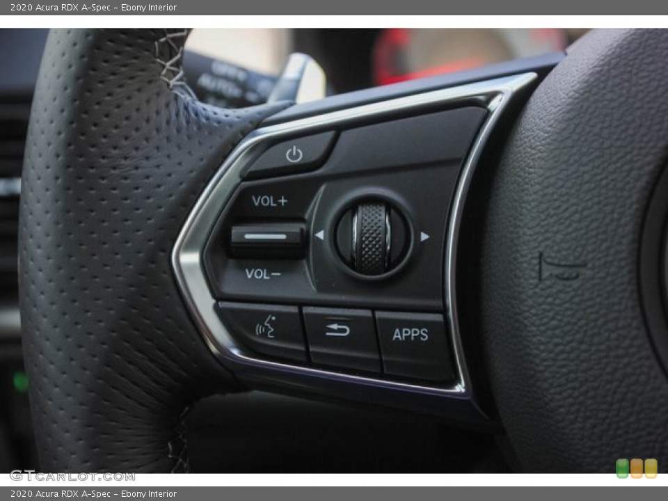 Ebony Interior Steering Wheel for the 2020 Acura RDX A-Spec #133703757