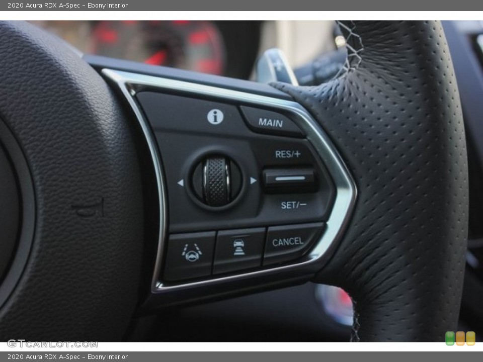Ebony Interior Steering Wheel for the 2020 Acura RDX A-Spec #133703777