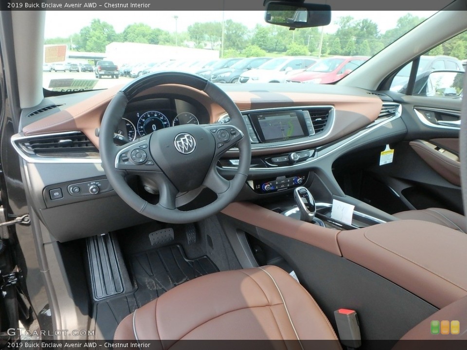 Chestnut Interior Photo for the 2019 Buick Enclave Avenir AWD #133706565