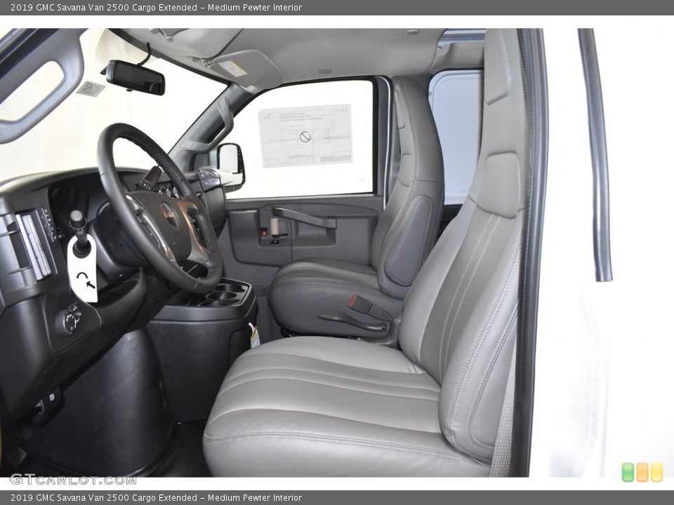 Medium Pewter Interior Photo for the 2019 GMC Savana Van 2500 Cargo Extended #133716674