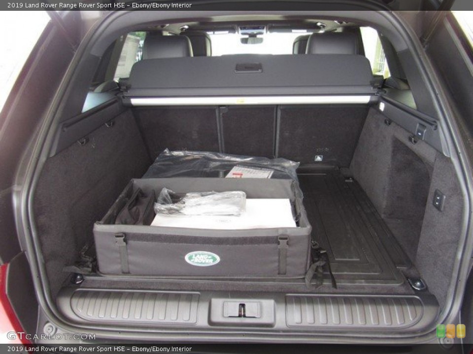 Ebony/Ebony Interior Trunk for the 2019 Land Rover Range Rover Sport HSE #133719383