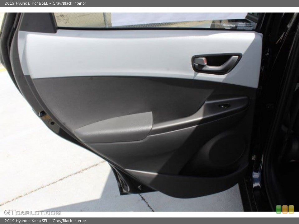 Gray/Black Interior Door Panel for the 2019 Hyundai Kona SEL #133721420