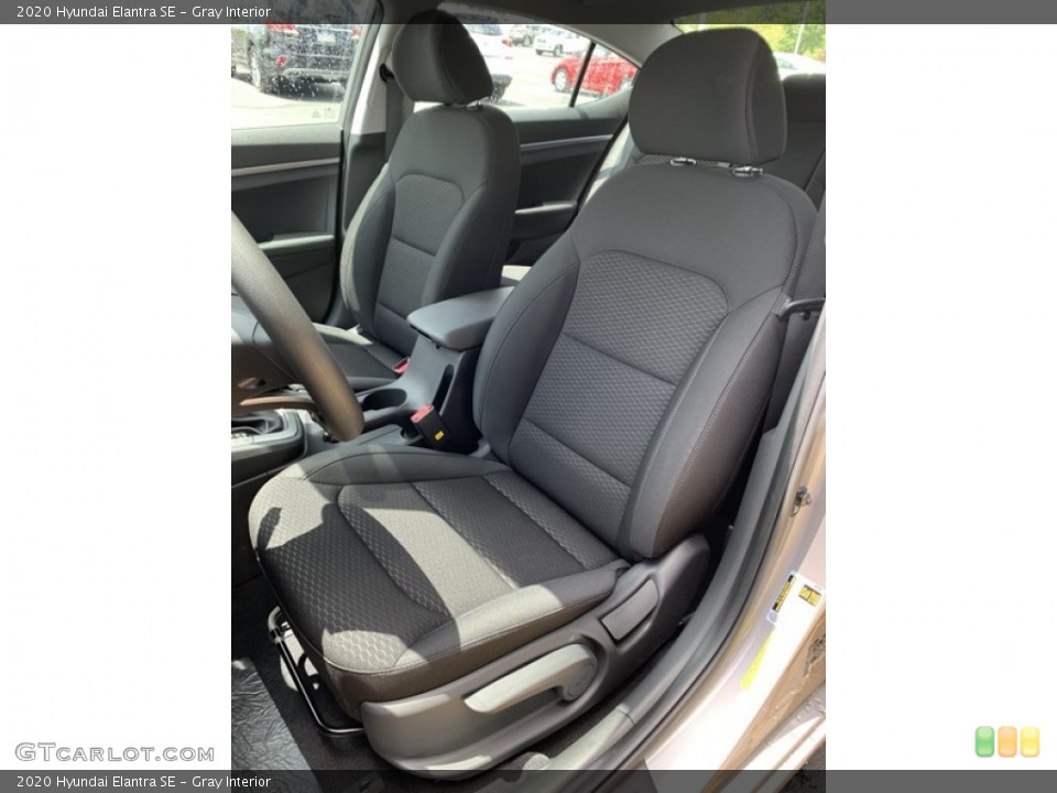 Gray Interior Front Seat for the 2020 Hyundai Elantra SE #133726550