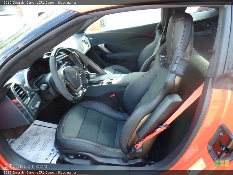 Black Interior Photo for the 2019 Chevrolet Corvette ZR1 Coupe #133727918