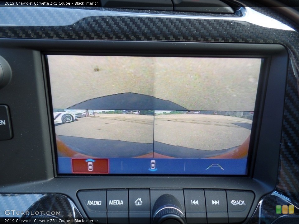 Black Interior Controls for the 2019 Chevrolet Corvette ZR1 Coupe #133728392