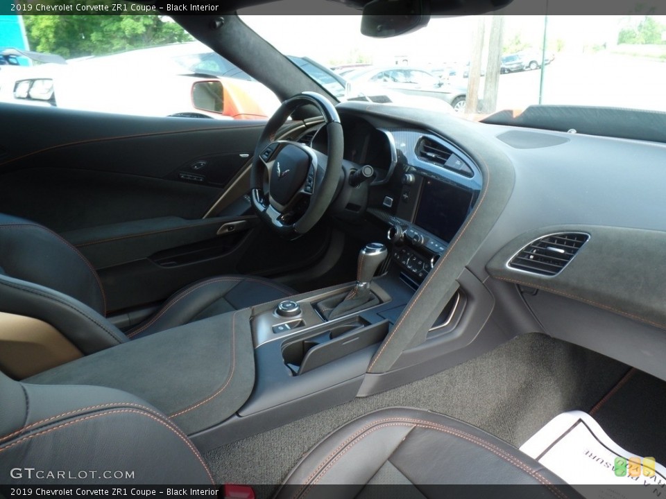 Black Interior Dashboard for the 2019 Chevrolet Corvette ZR1 Coupe #133728500